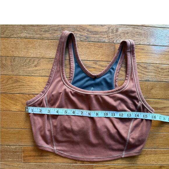 Prana Size Medium Orange Rust Sports Bra - Picture 5 of 5